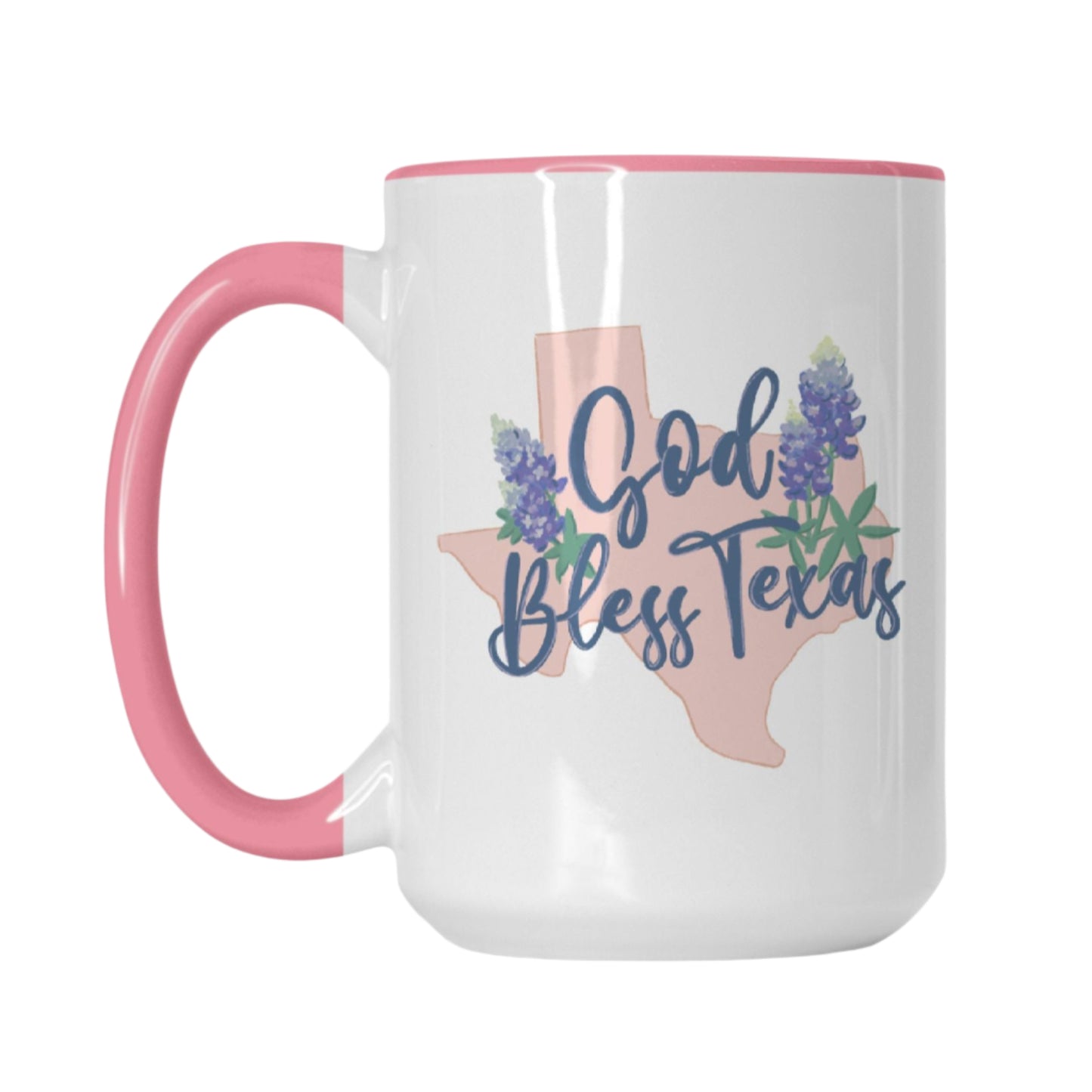 God Bless Texas Mug Deluxe 15oz.