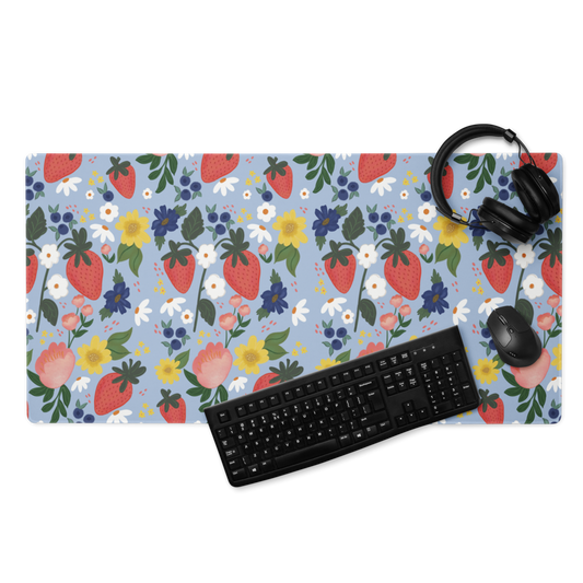 So Berry Blessed Desk Mat