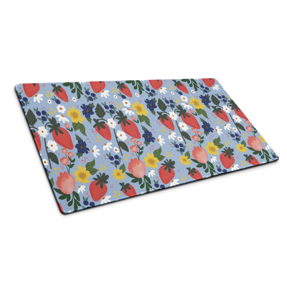 So Berry Blessed Desk Mat