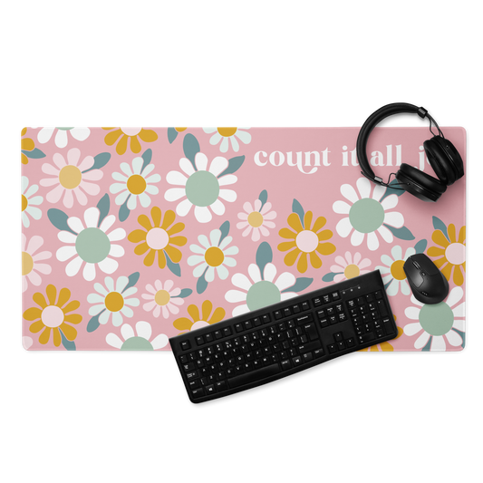 Count it All Joy Desk Mat
