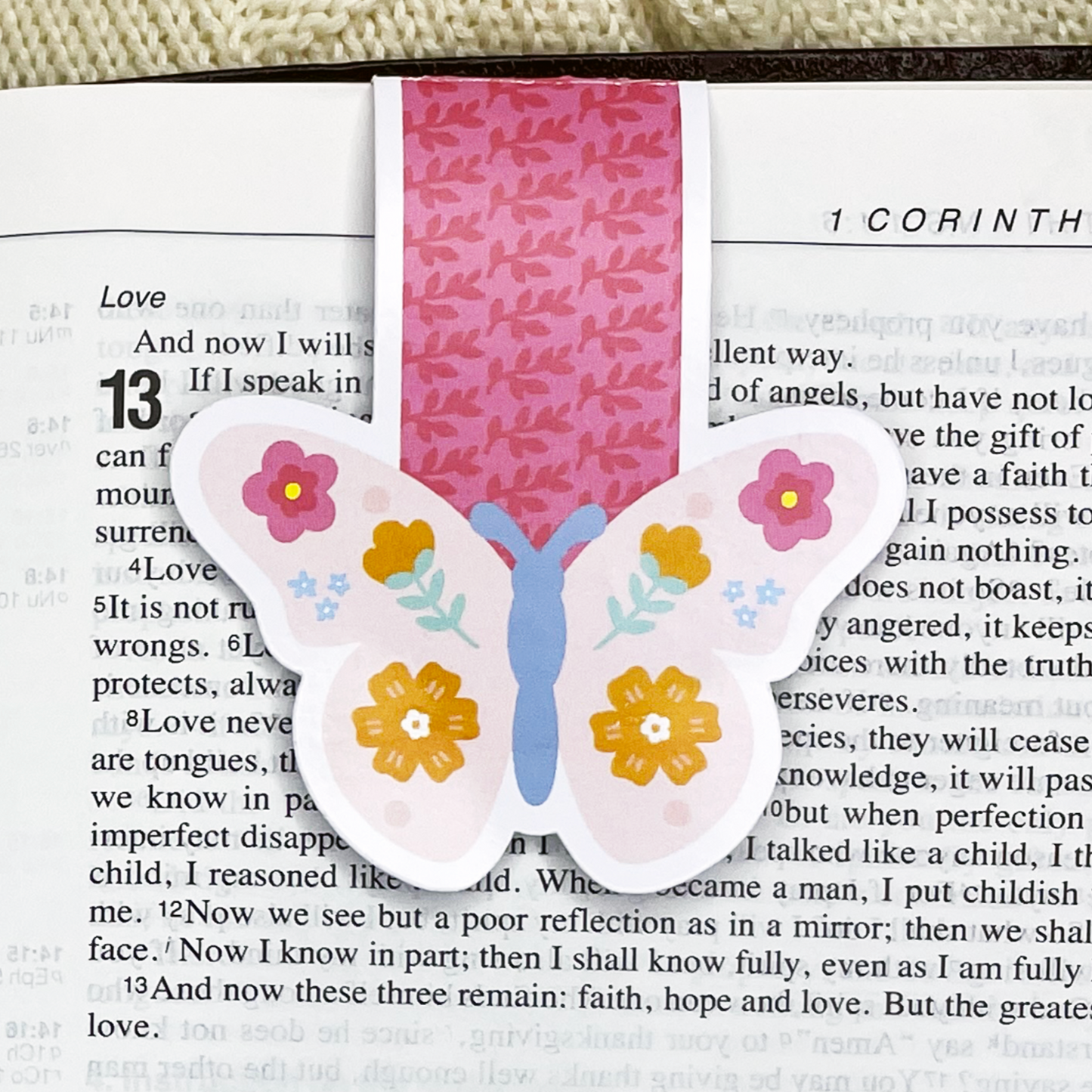 Butterfly Magnetic Bookmark