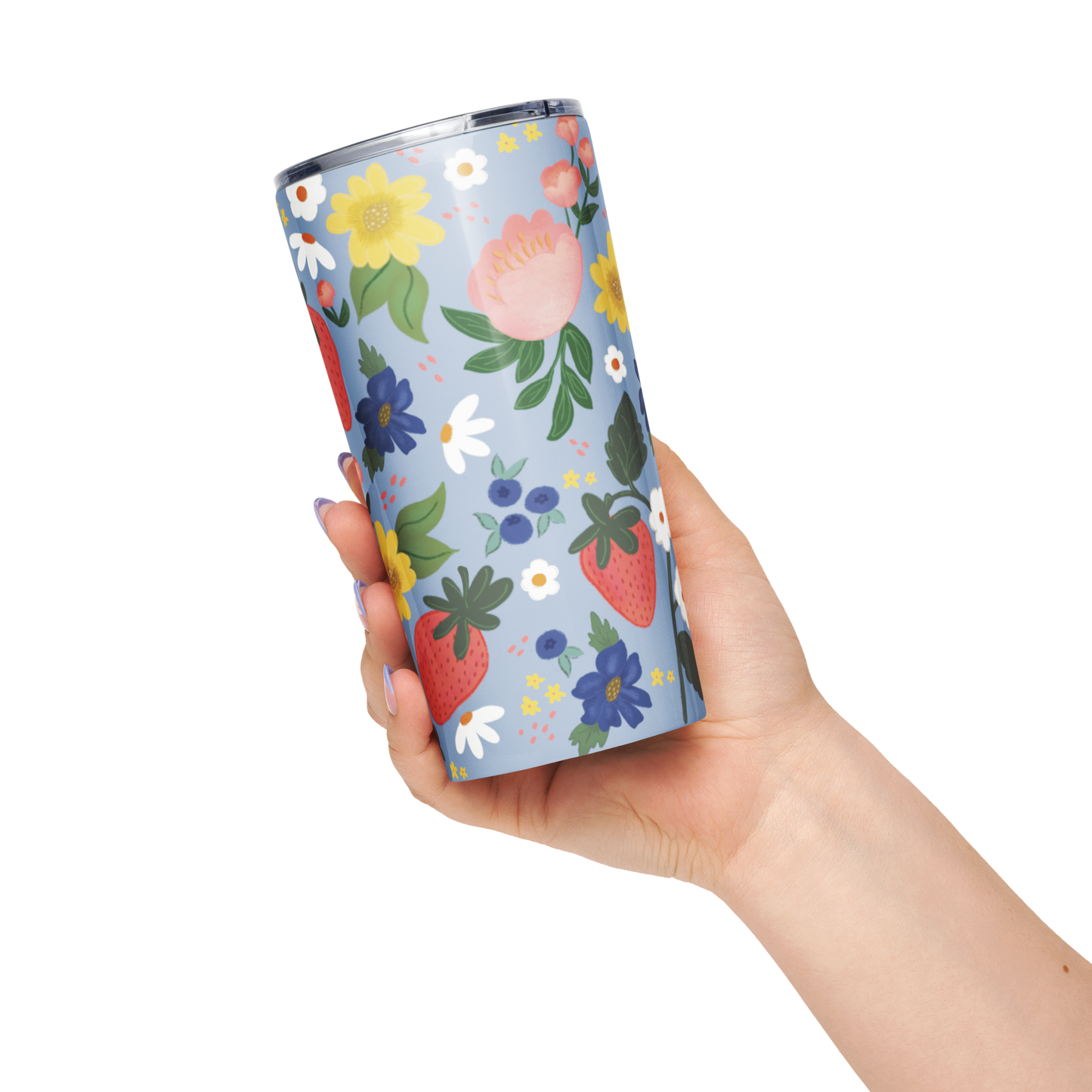 So Berry Blessed 20oz Stainless Steel Tumbler