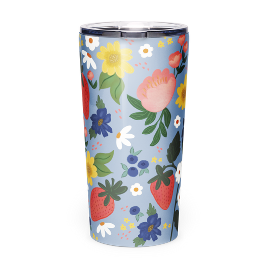 So Berry Blessed 20oz Stainless Steel Tumbler