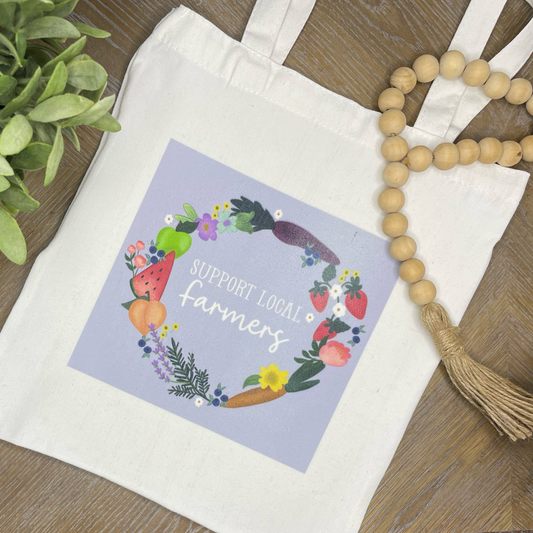Support Local Farmers Tote Bag
