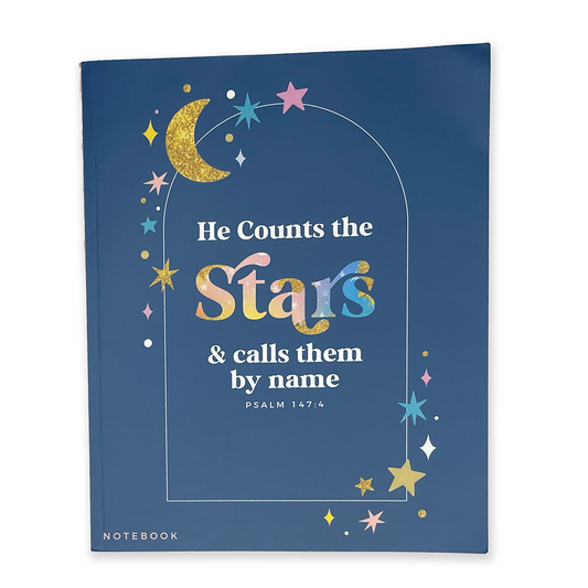 He Counts the Stars Notebook