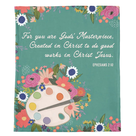 God's Masterpiece Throw Blanket-50x60"