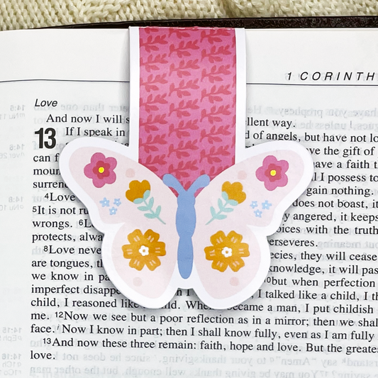 Butterfly Magnetic Bookmark
