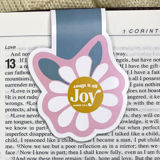 Count It all Joy Magnetic Bookmark
