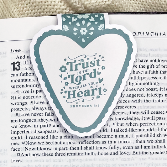 Trust In The Lord Magnetic Bookmark